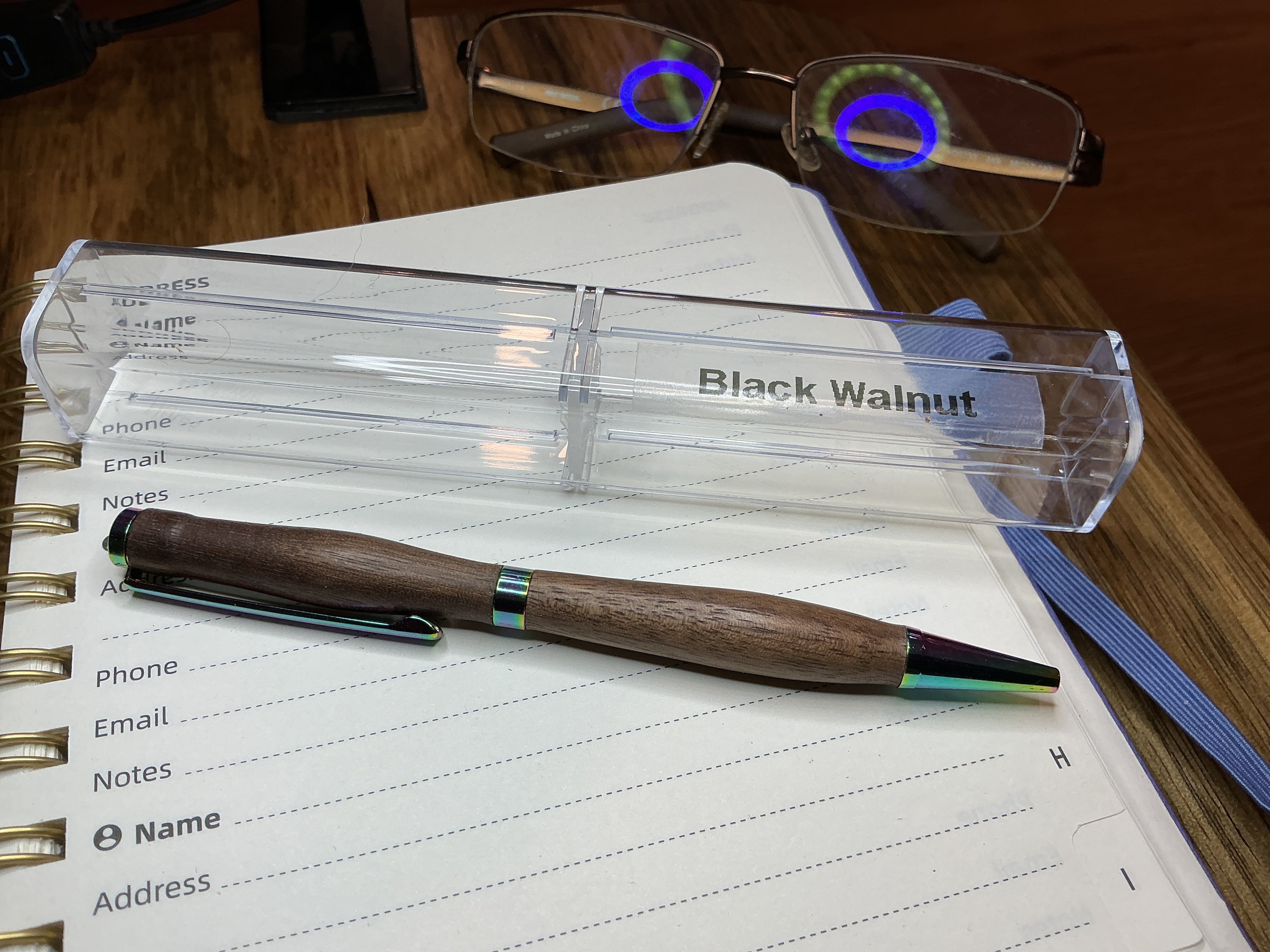 Slim Black walnut