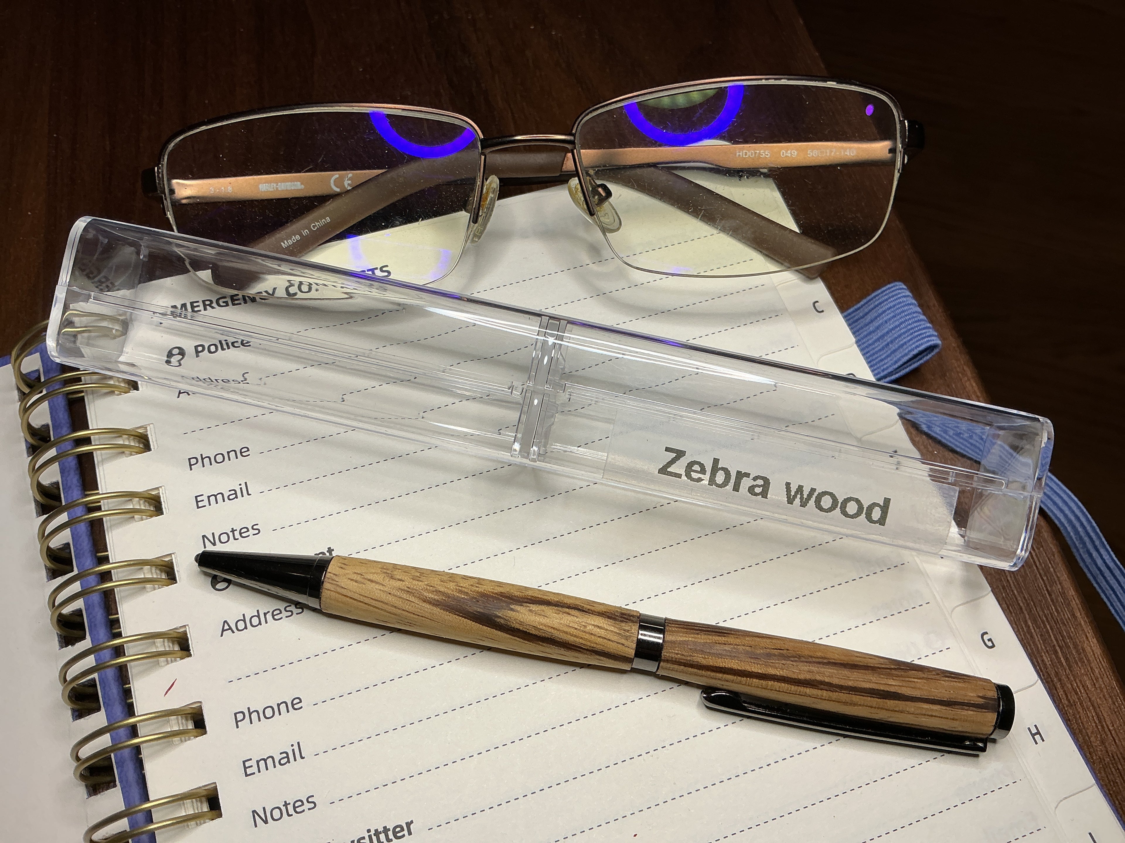 Zebra wood from the big cat collection